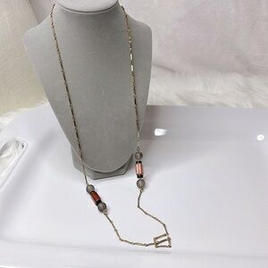 Vintage Sarah Coventry Gold Tone Long link necklace